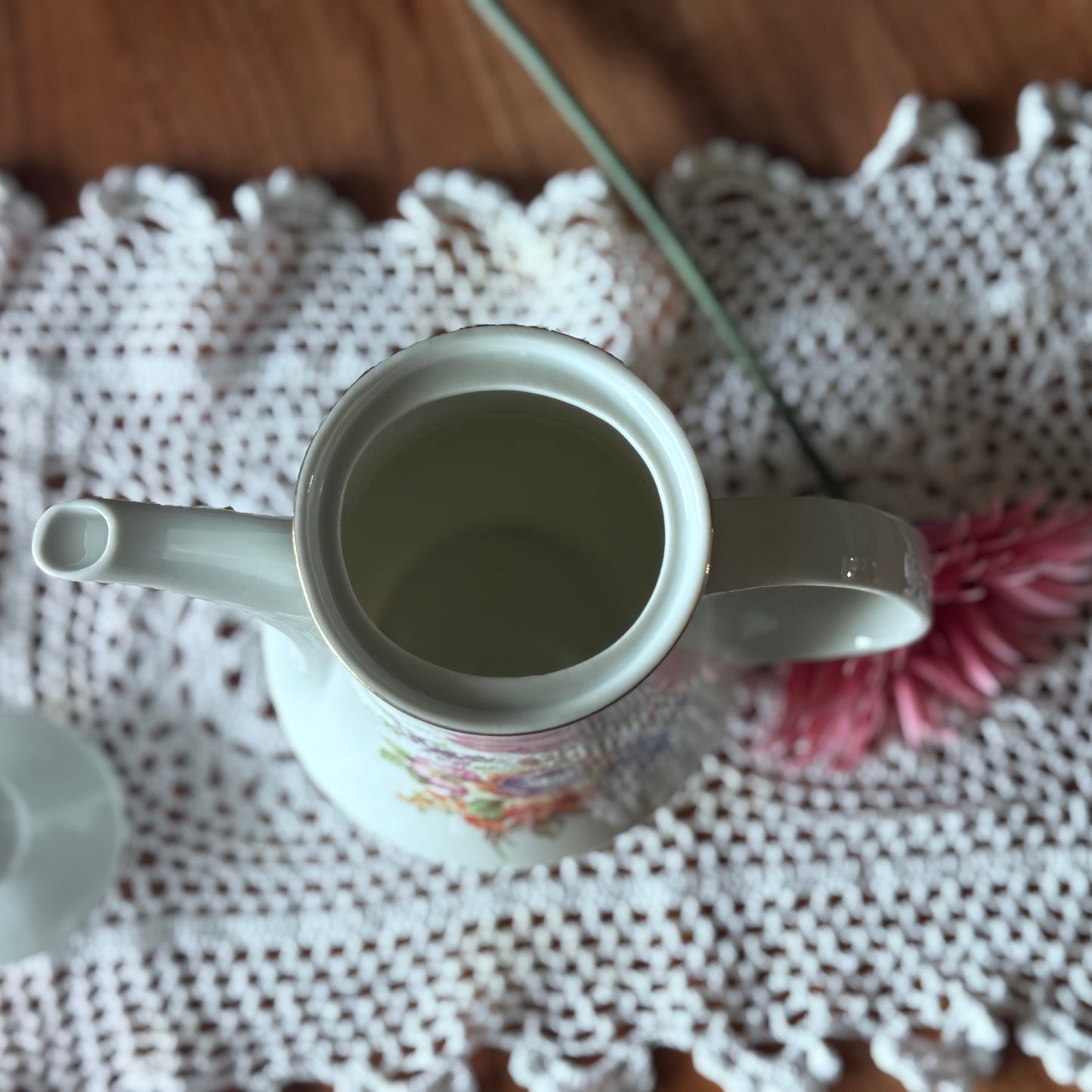 CP Floral Porcelain Teapot