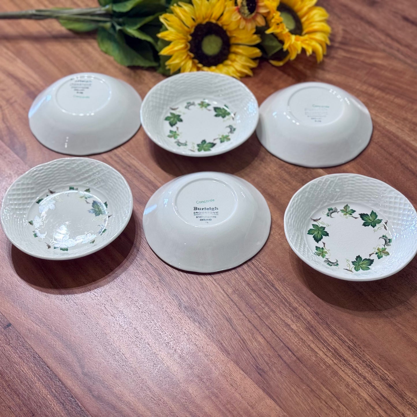 Burleigh Concord Ironstone Dessert Bowl