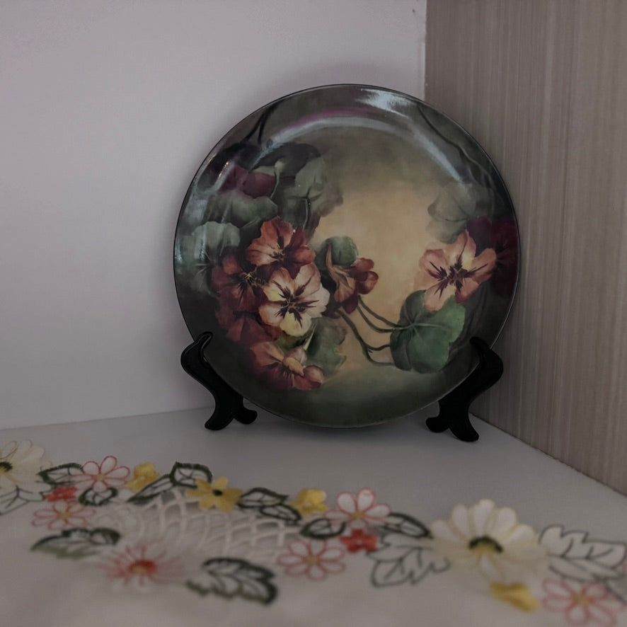 Hand Painted Irene Scott Vienna Plate