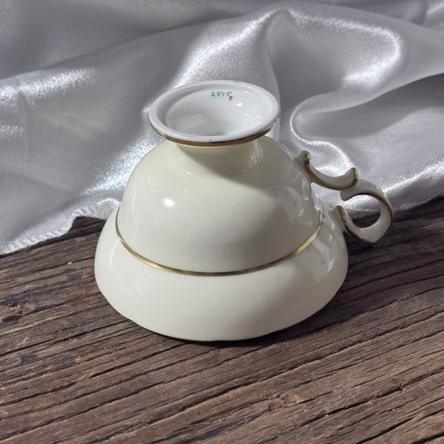 Hammersley Gold Lace Tea Cup and Saucer