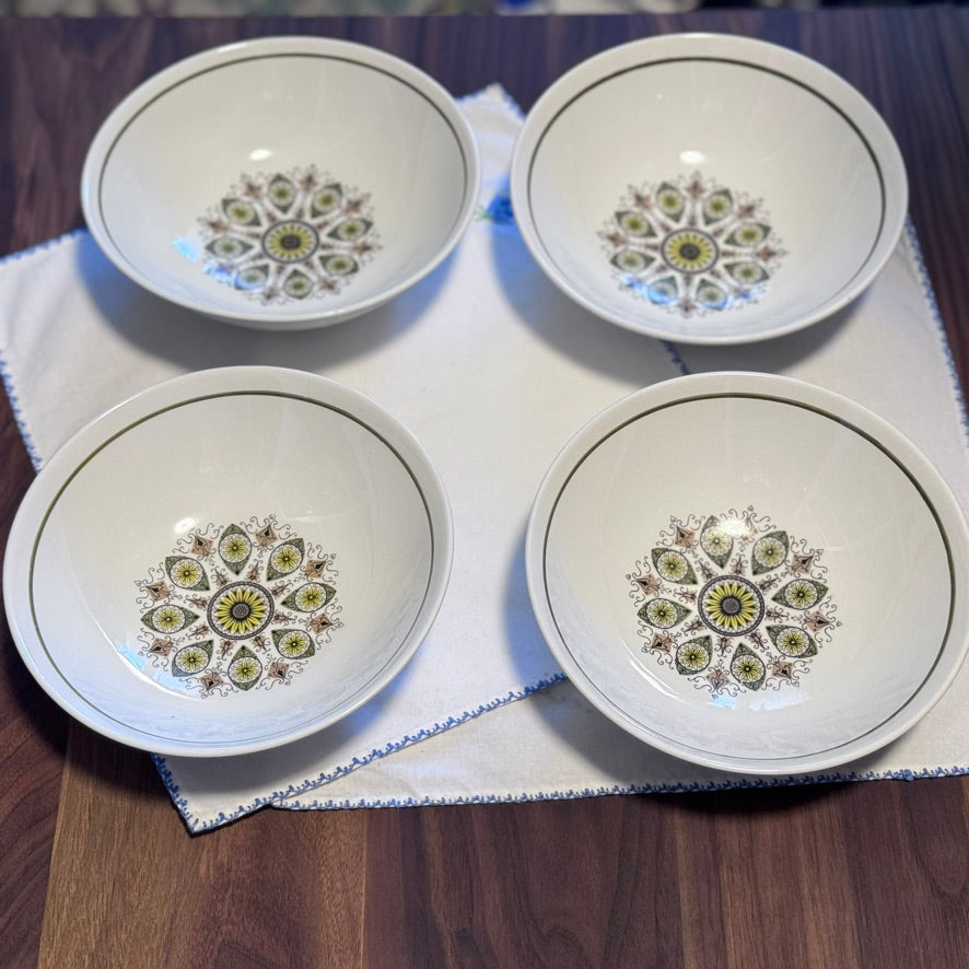 'Paisley Green' Swinnertons Soup Bowls