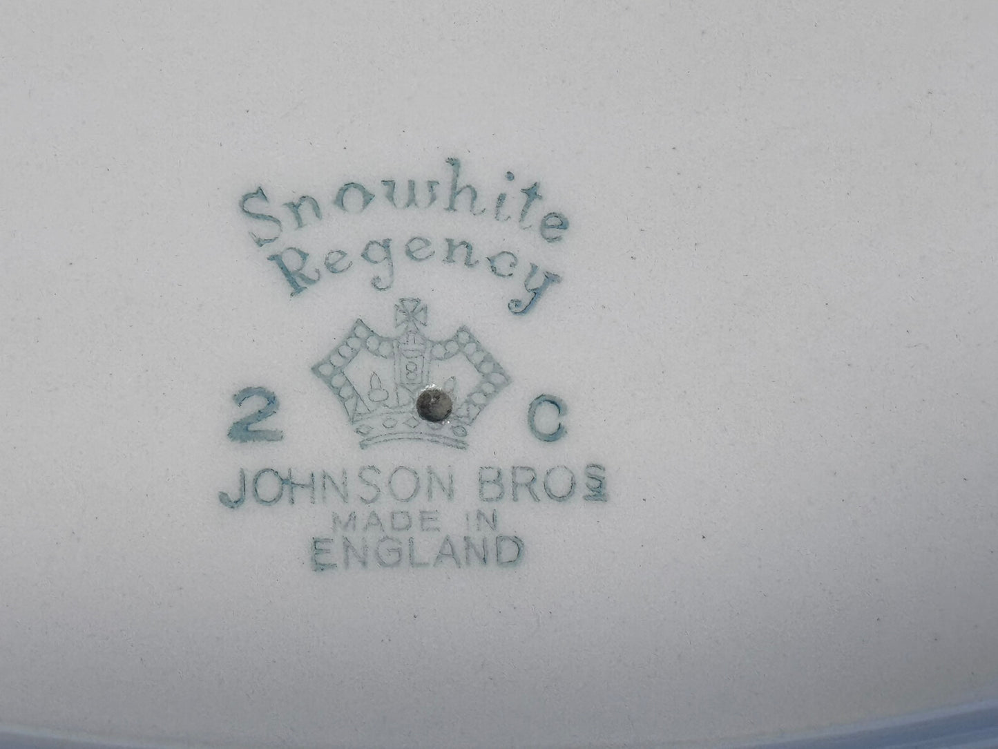 Snowhite Regency 2C Johnson Bros Large Serving Platter