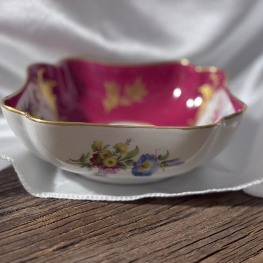 Limoges France Square Bowl