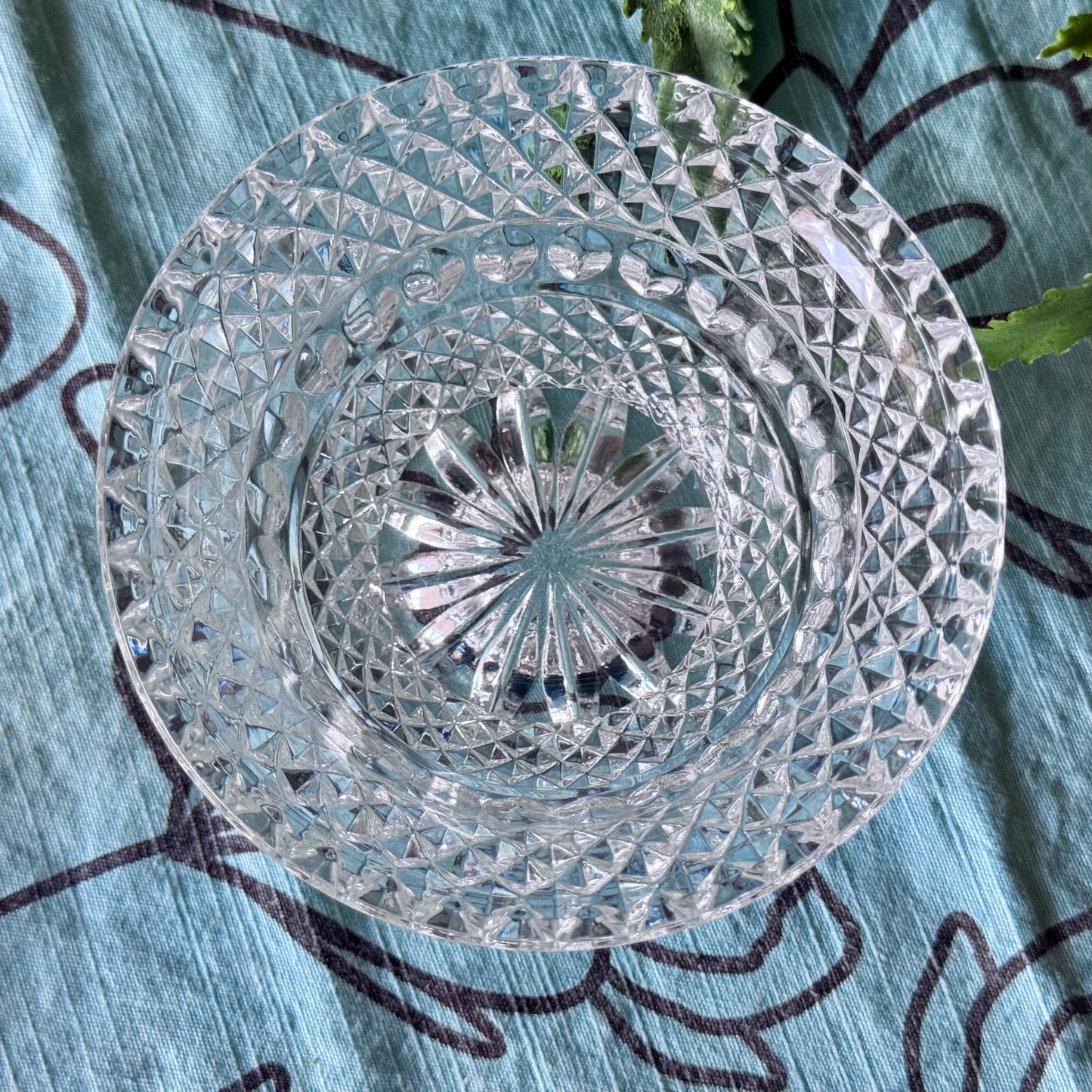 Lead Crystal Candy Dish
