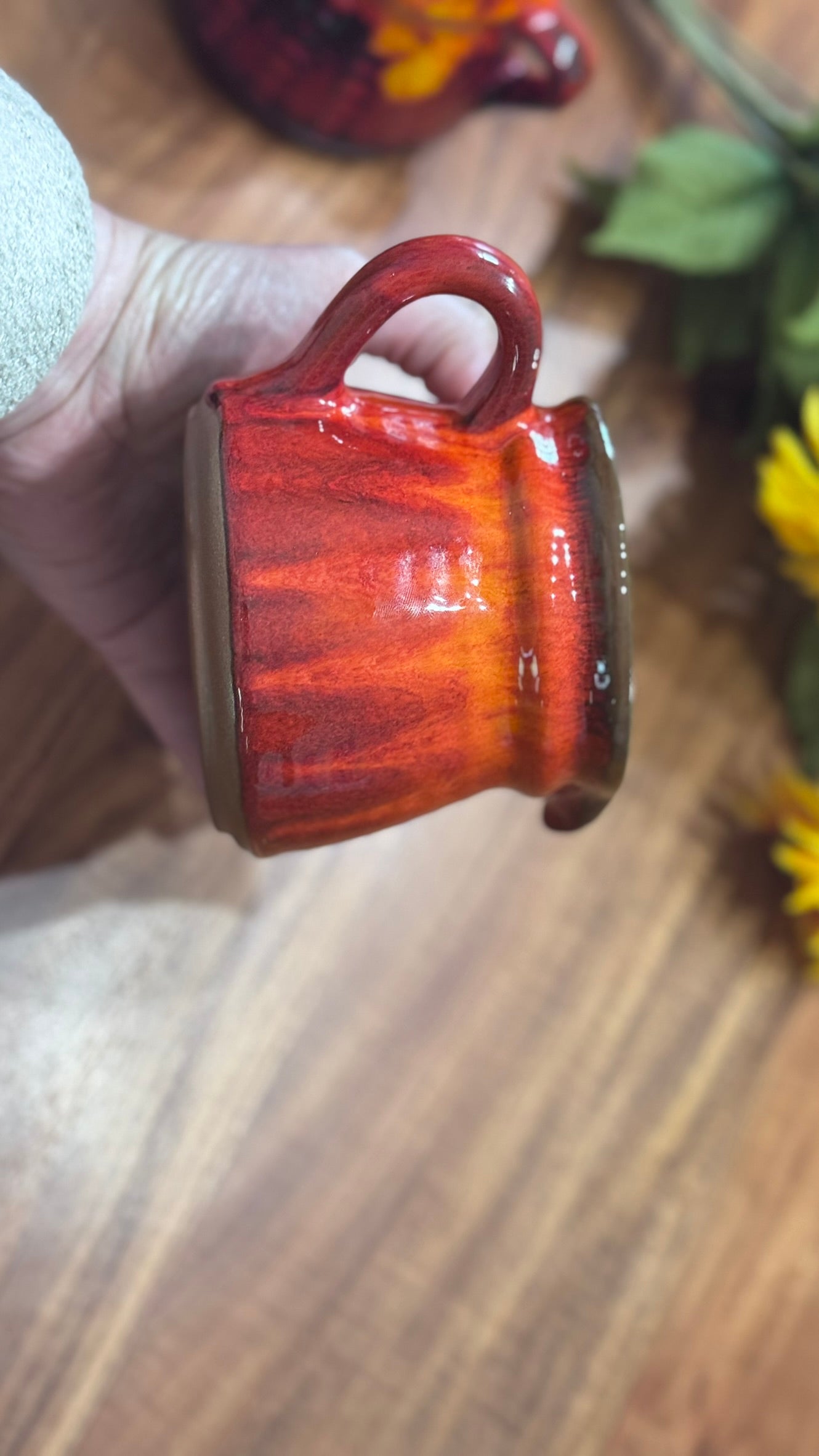 Jacques Garnier Estriceram Pottery Creamer & Sugar Bowl Set