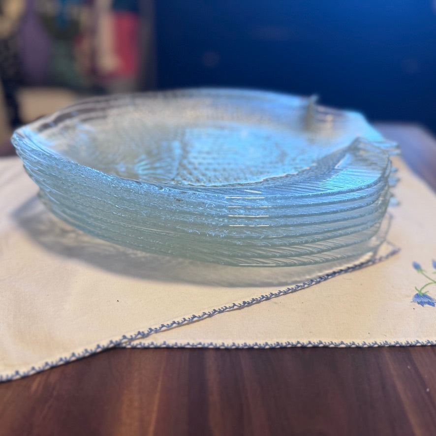 Arcoroc France Fish Plates