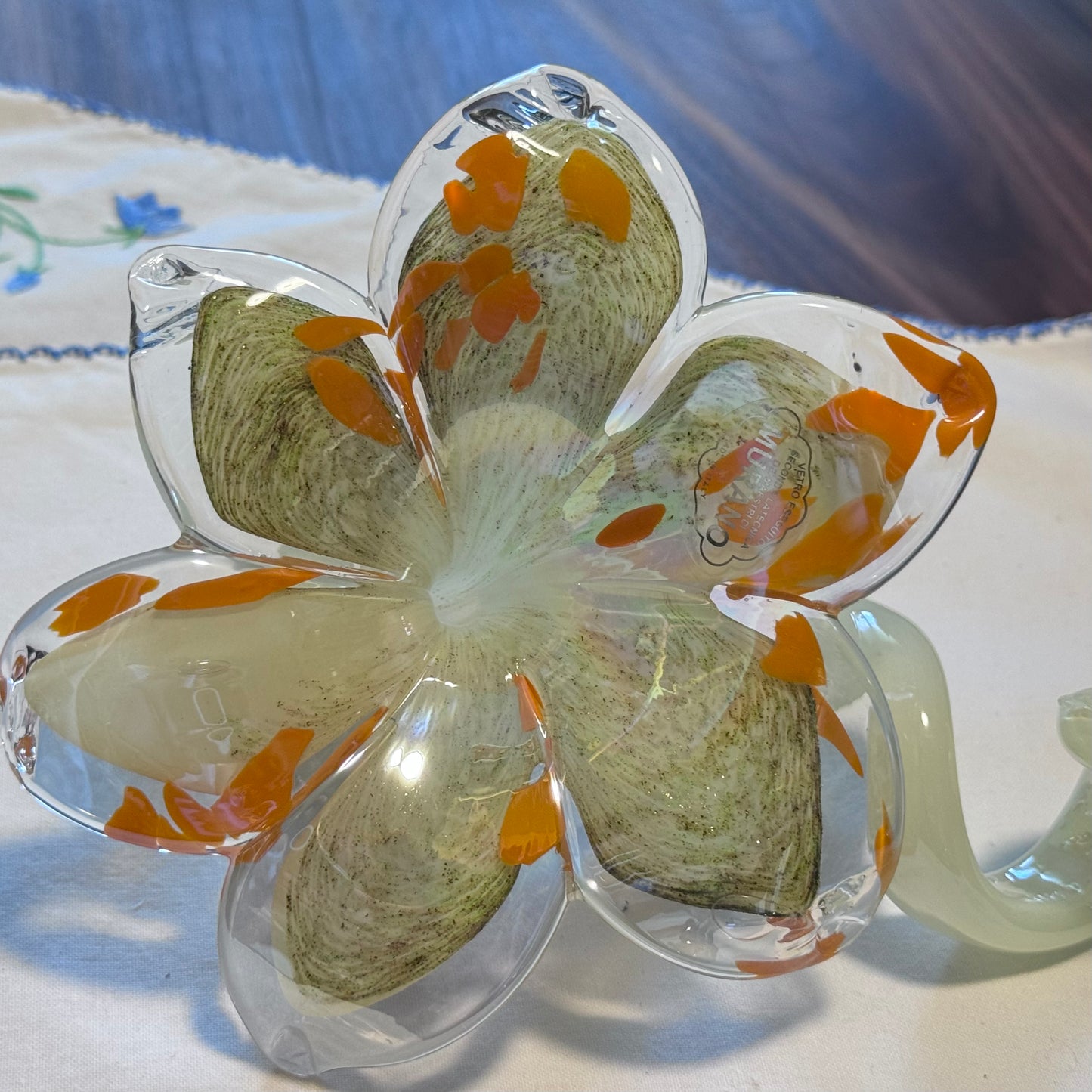 Short Stem Murano Flower