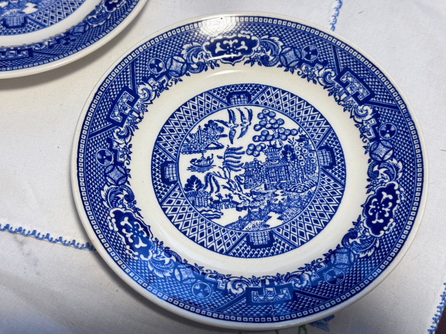 Blue Willow Saucers