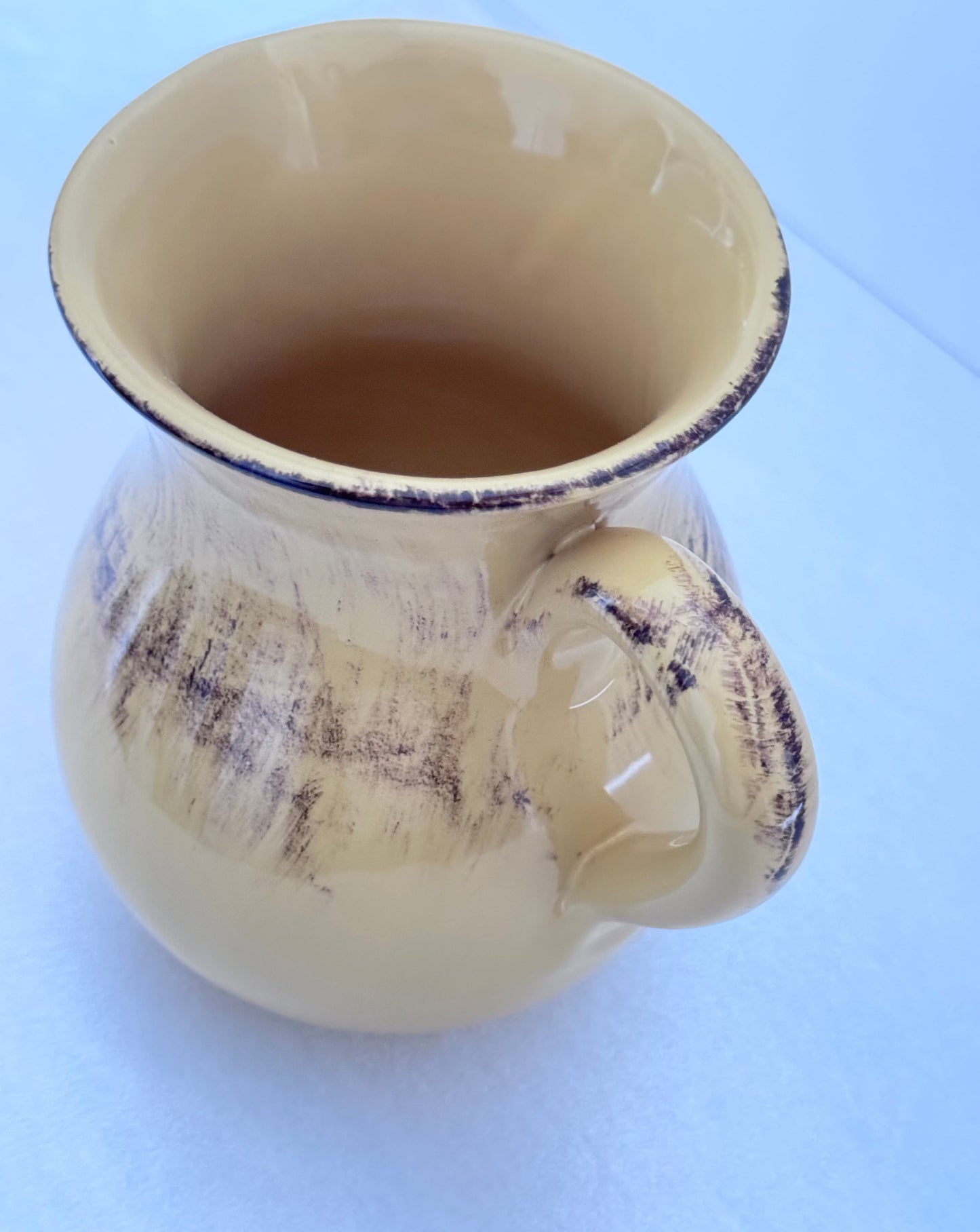 Italian Yellow Pitcher