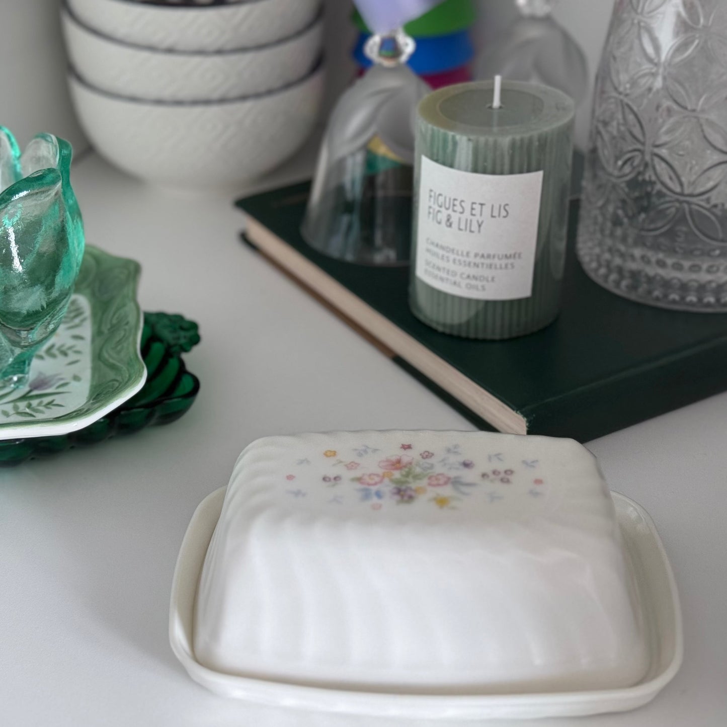 Arcopal Butter Dish