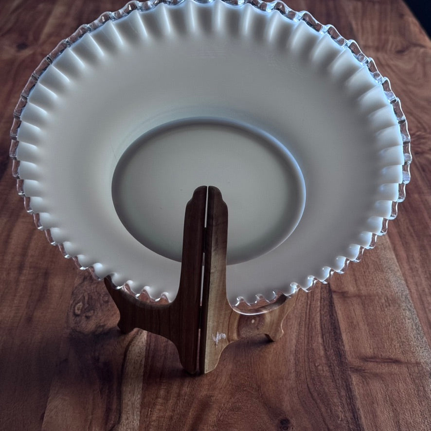 Fenton Silver Crest Cake Plate
