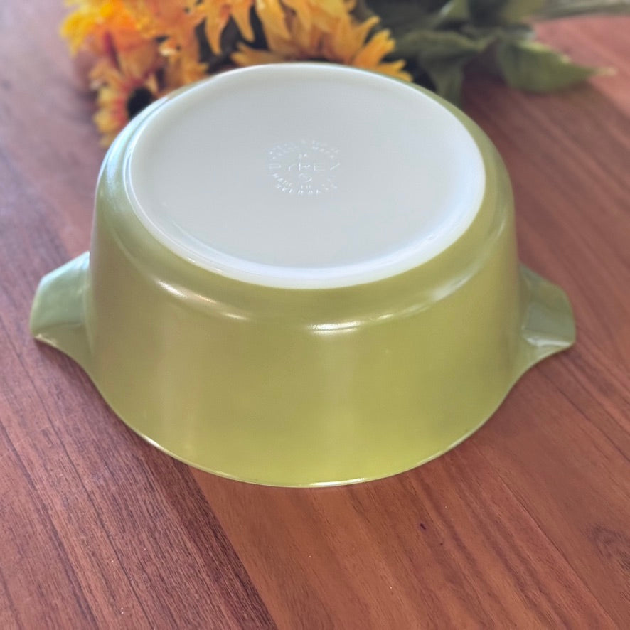 Pyrex Verde Green Casserole Dishes