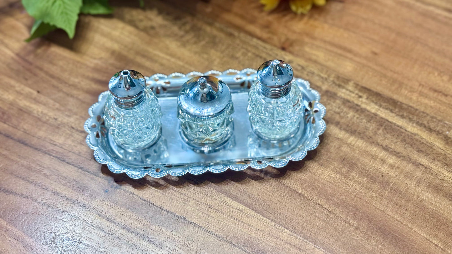 Celtic Quality Plate Art Deco Table Set