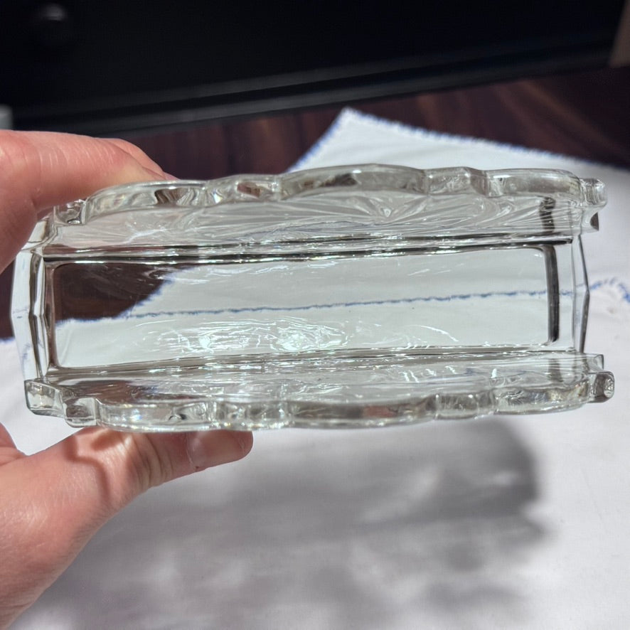 Pinwheel Crystal Napkin Holder