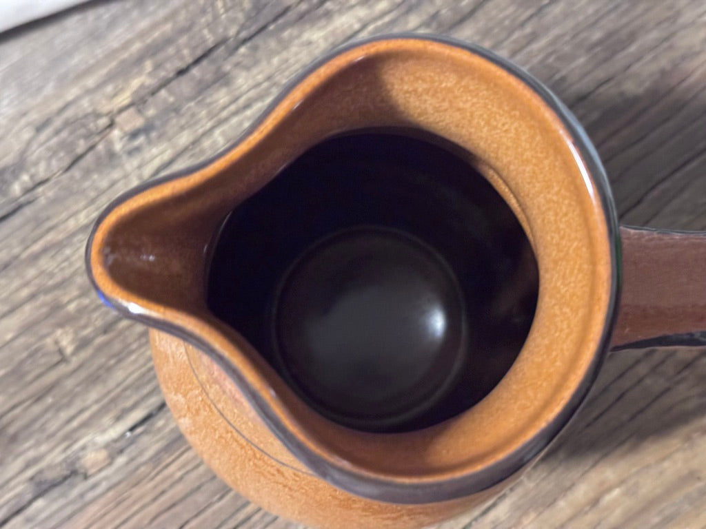 Franciscan Interpace England Terracotta Stoneware Pitcher/Jug