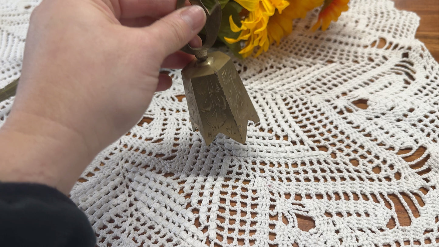 Vintage/Antique Brass Bell "Indias"