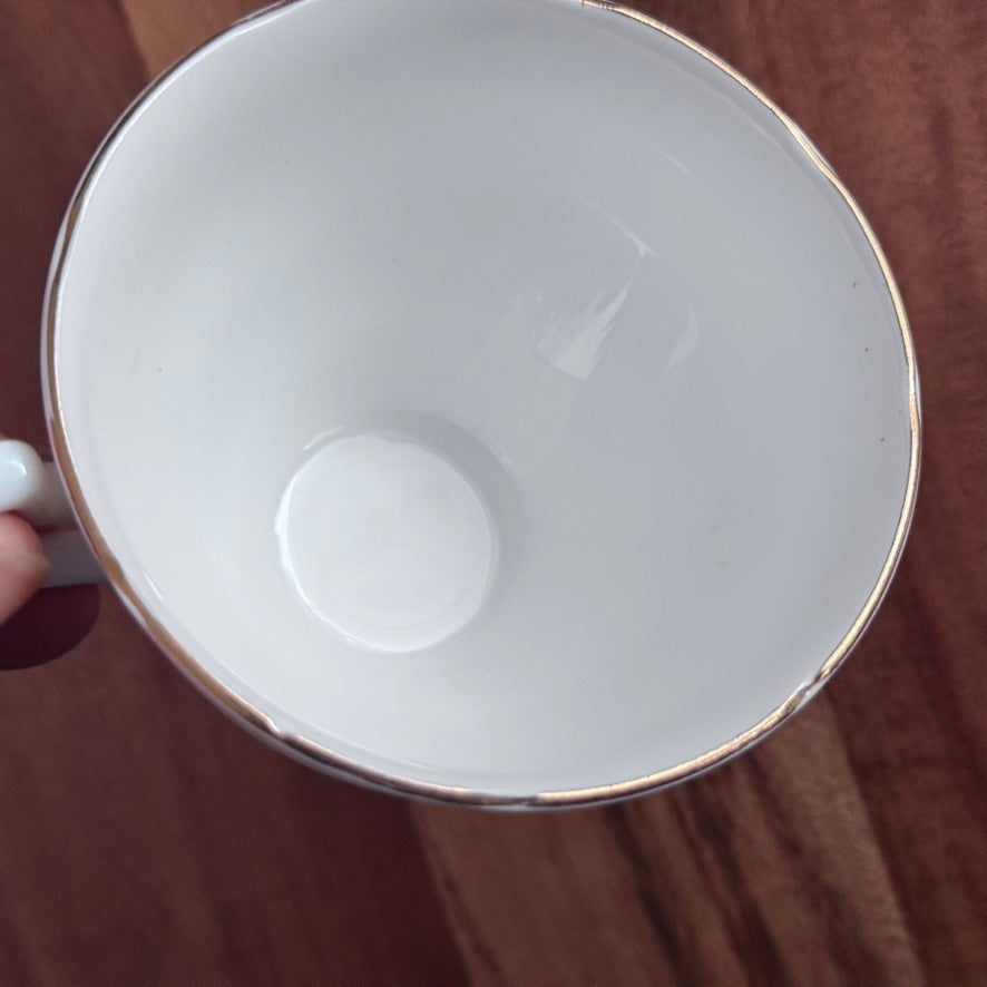Melba England Teacup & Saucer