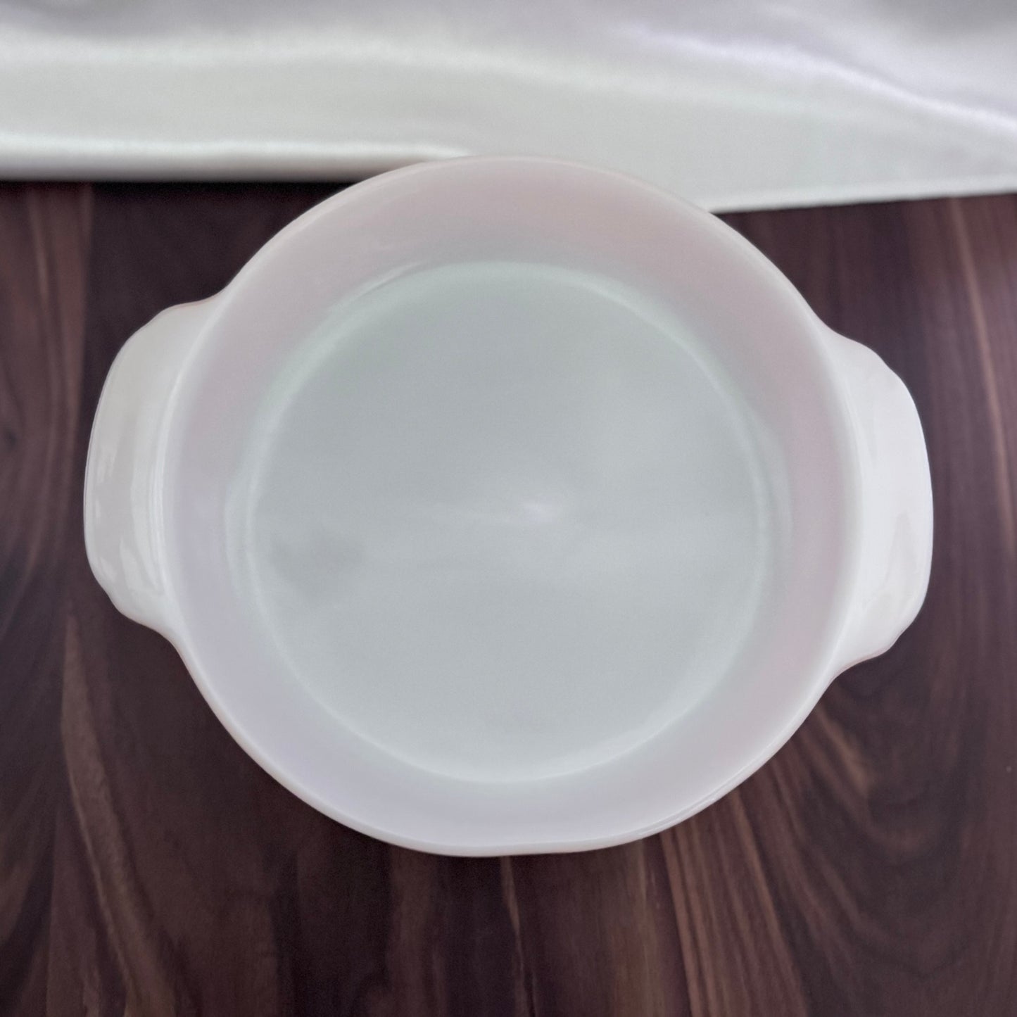 Round Fire-King Casssrole Dishes