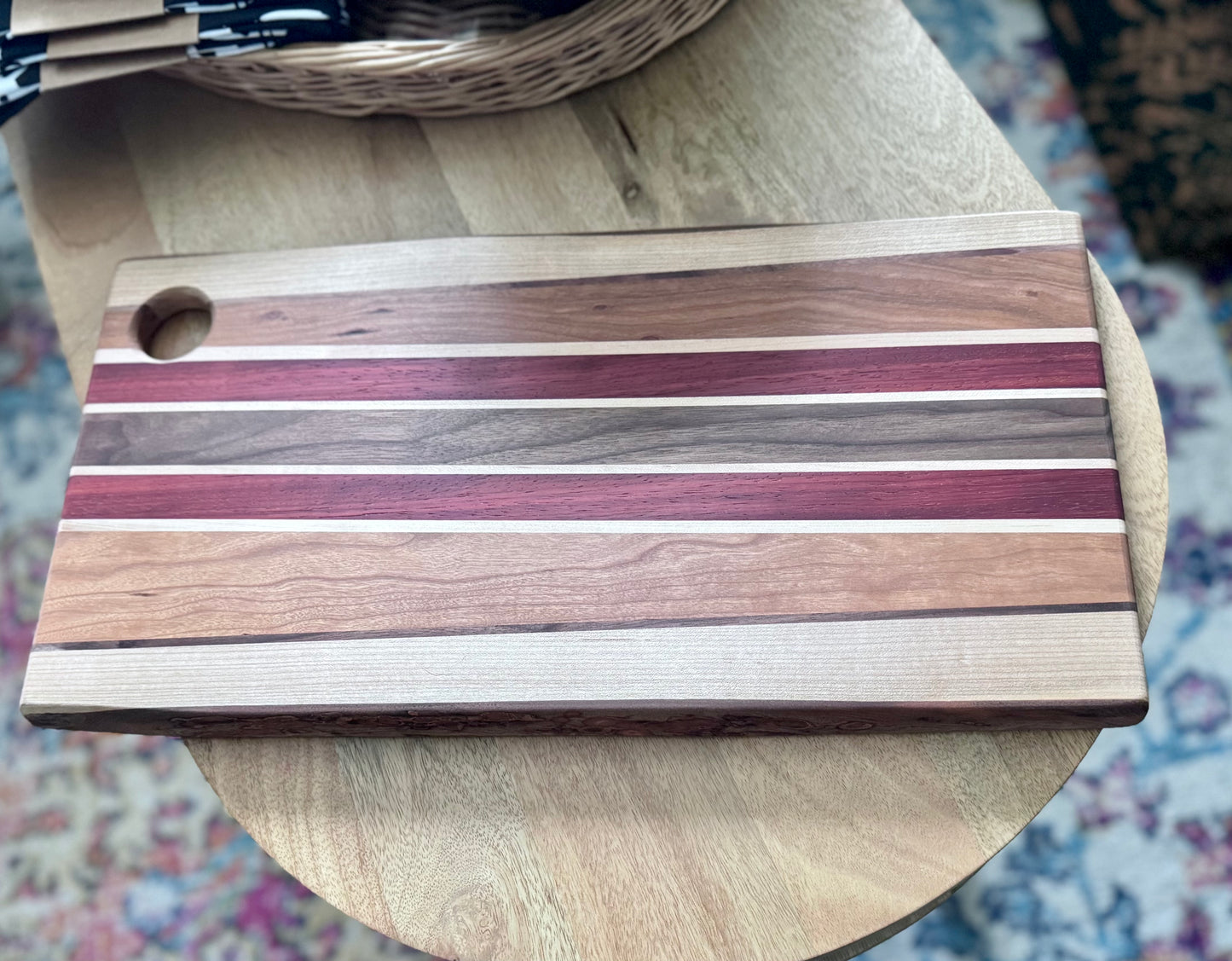 Mixed Wood Cutting Board