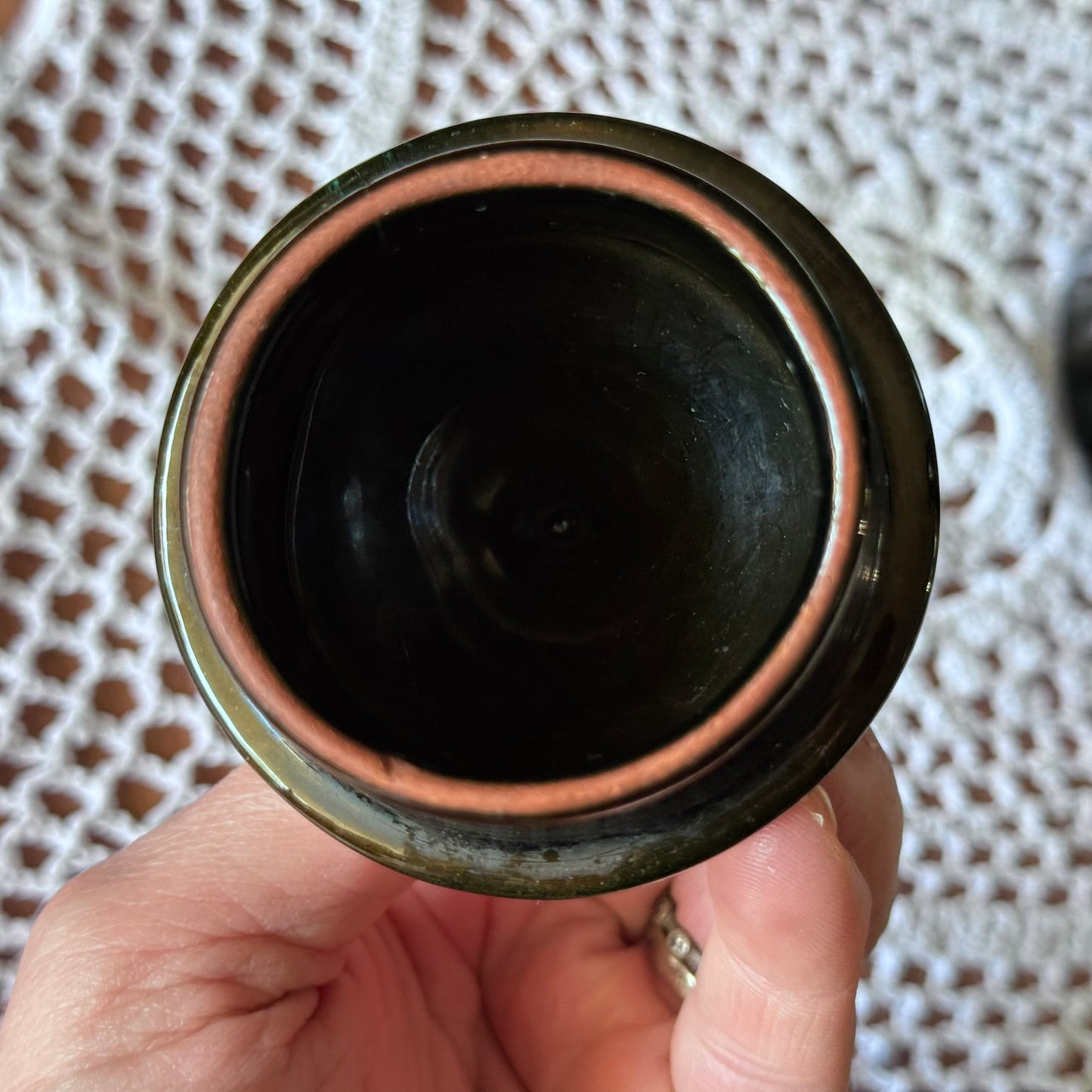 Slender Blue Mountain Pottery Teapot