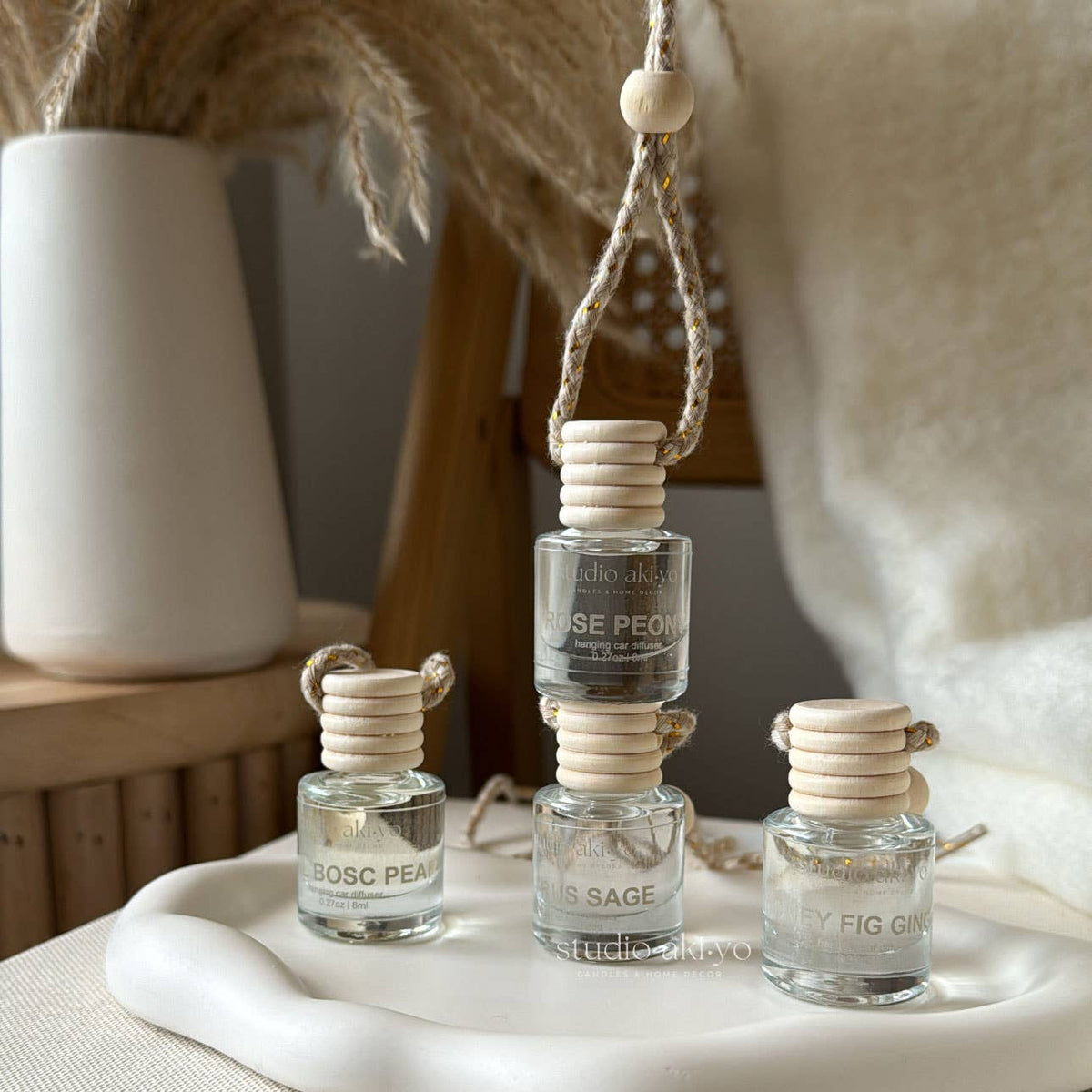 Lemon Coconut Vanilla Car Diffuser | Summer Car Freshie
