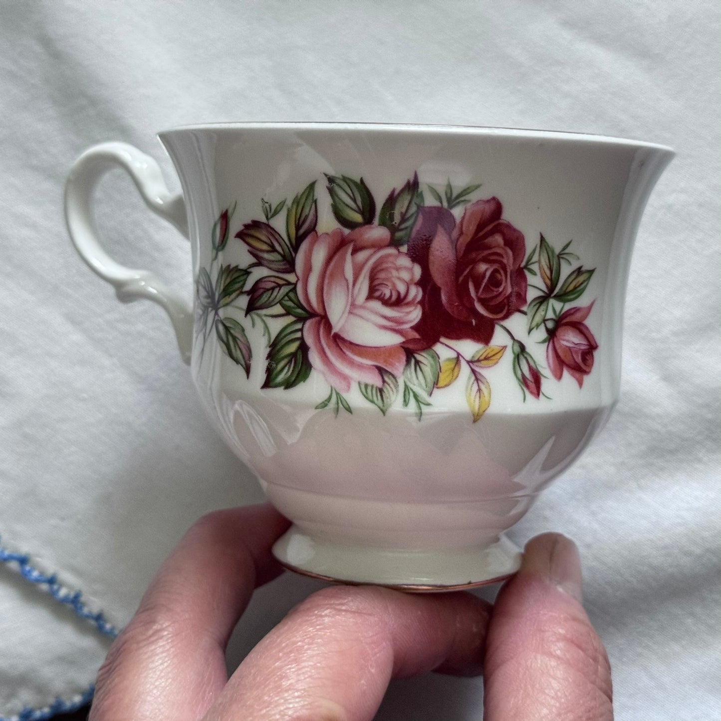 Queen Anne N 8546 Tea Cup and Saucer
