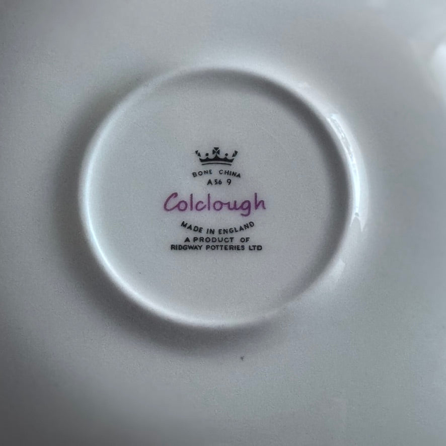 Colclough Ridgway Potteries Teacup & Saucer