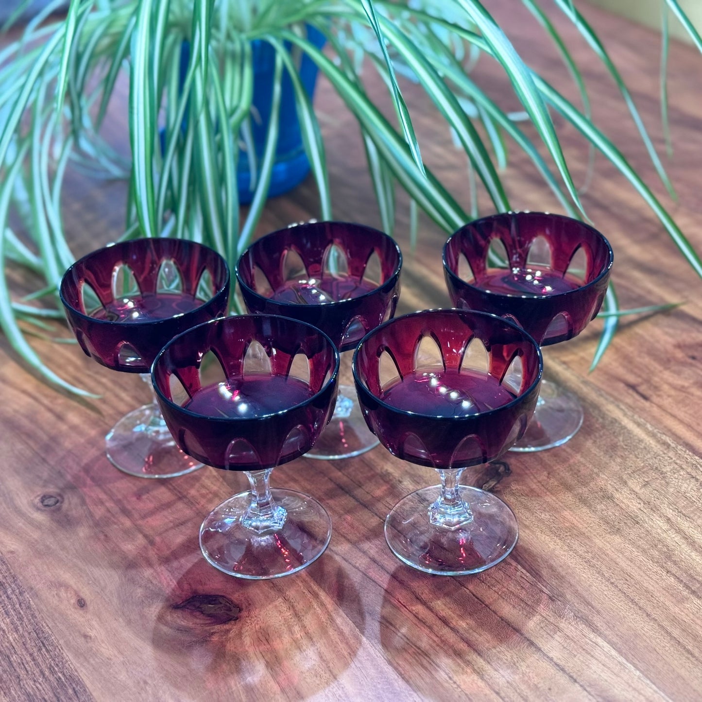 Cristal D'Arques-Durand 'Gothic' Champagne Glasses