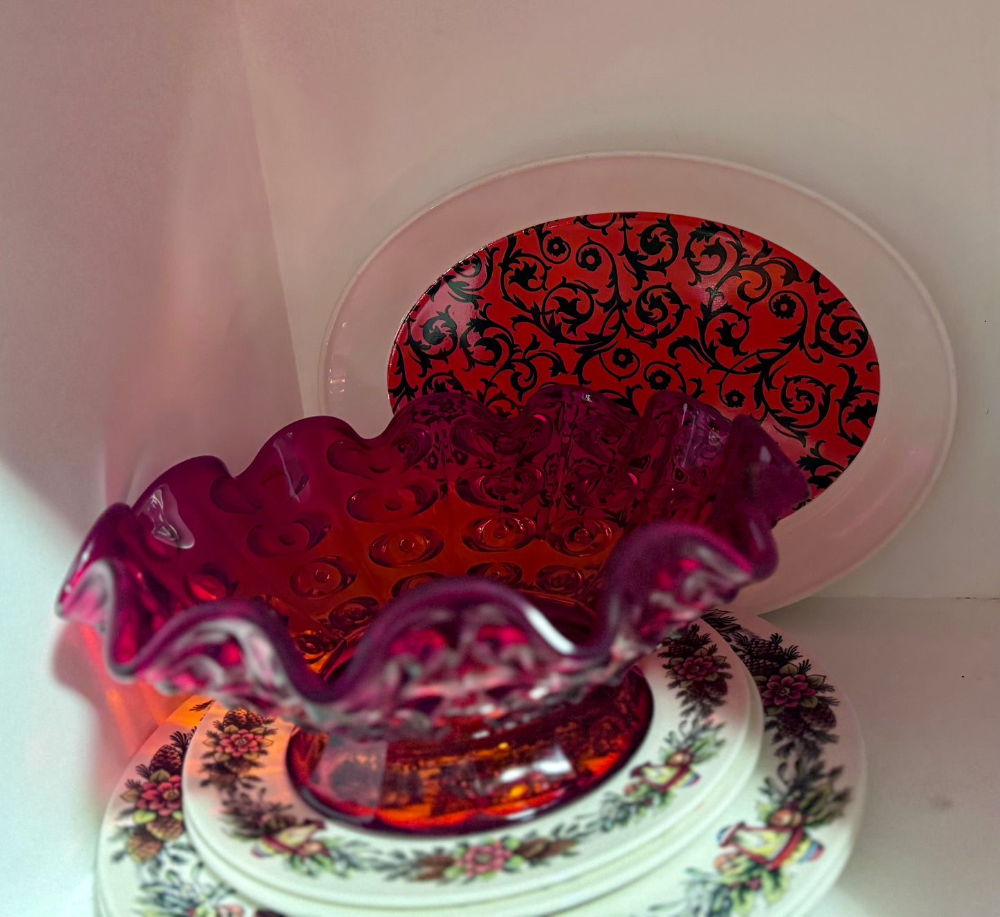 Johnson Bros Snowhite Madrid Oval Serving Plate