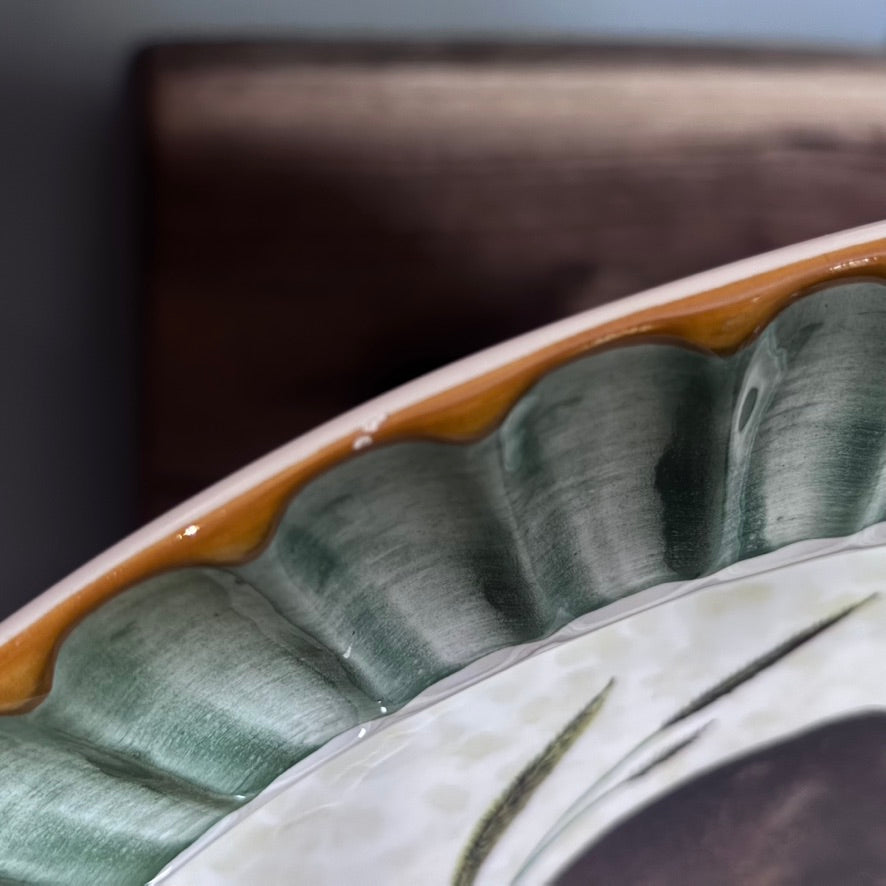 Ceramica Due Torri Mushroom Serving Bowl