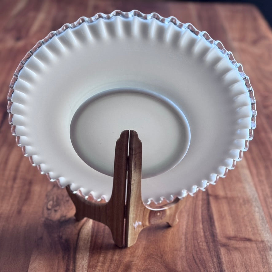 Fenton Silver Crest Cake Plate