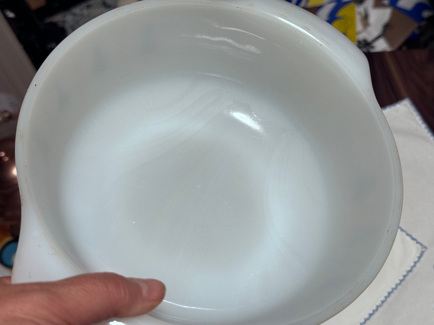 Anchor Hocking Fire King Candle Glow Casserole