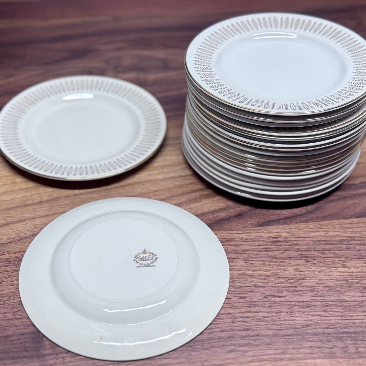 Royal Knight Salad/Bread Plate
