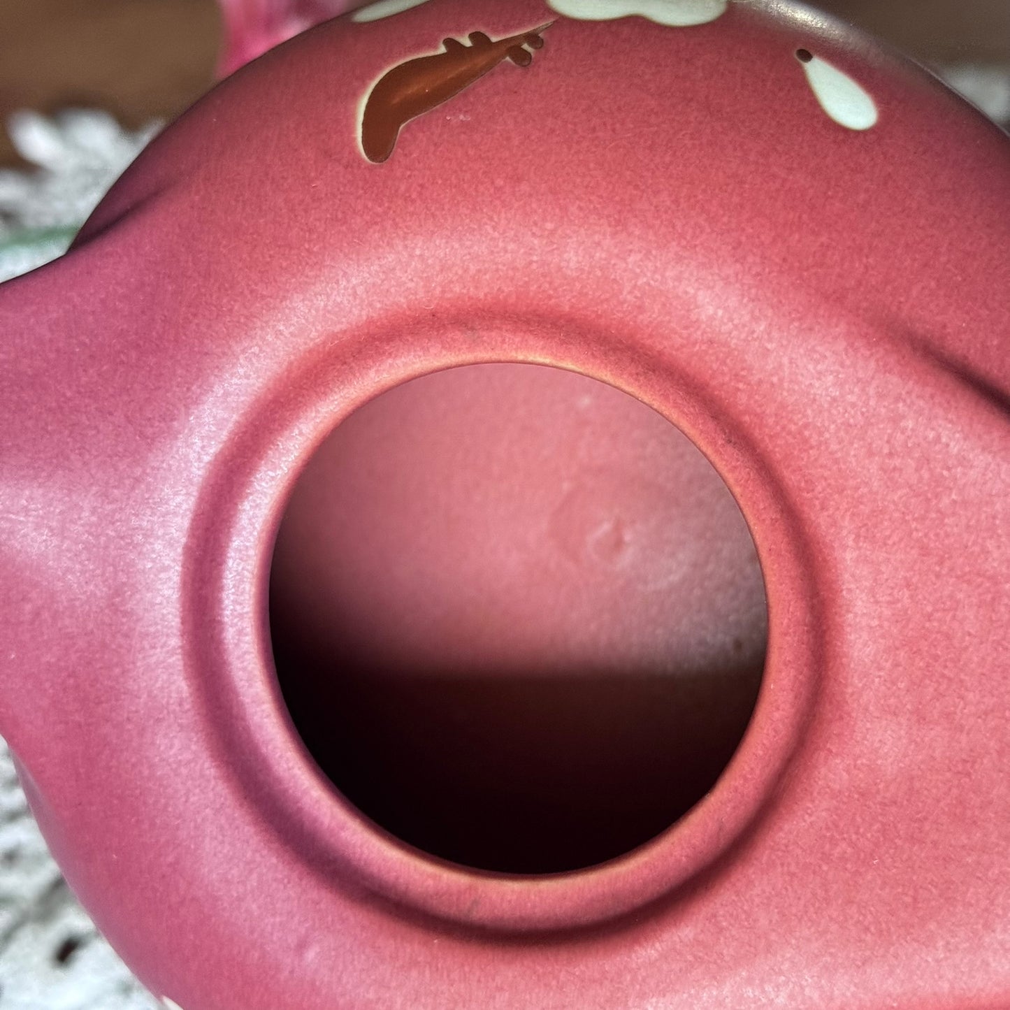 Pink/Purple Japanese Clay Teapot