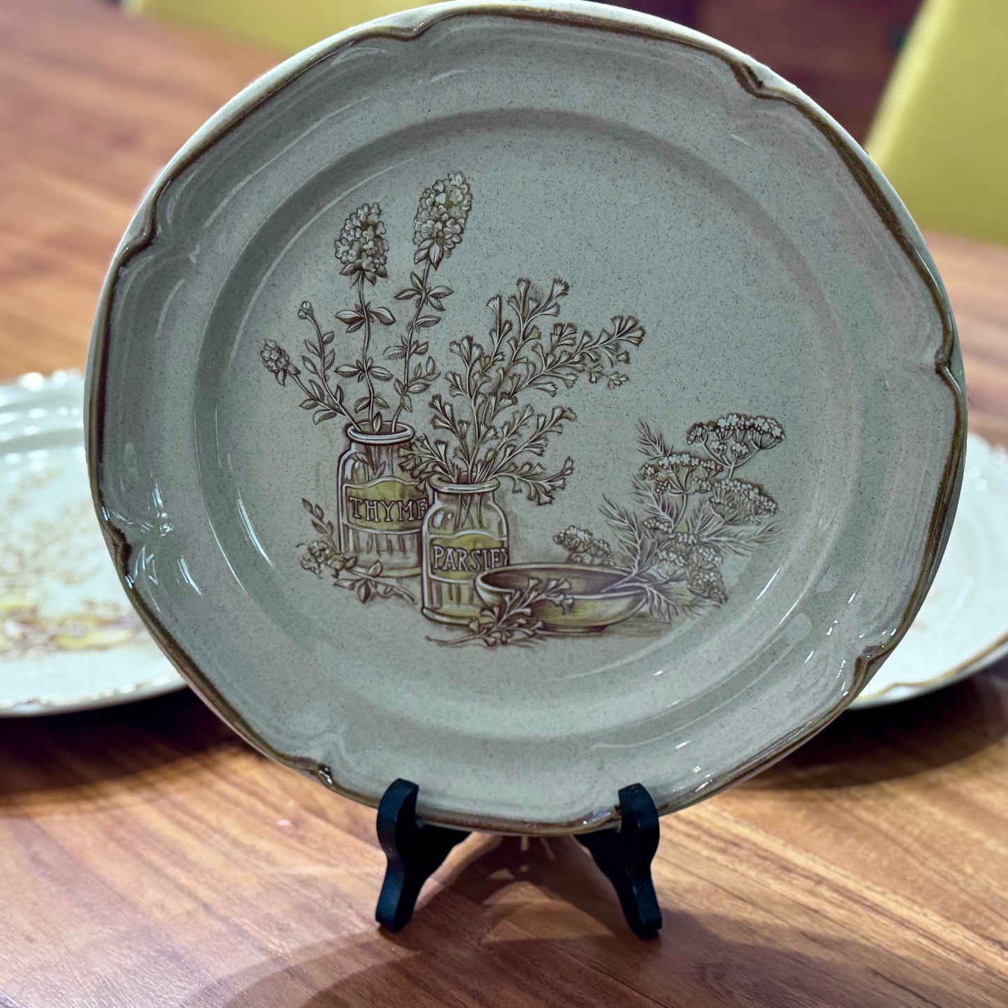 Sunmarc Homestead "Vinaigrette' Stoneware Dinner Plates