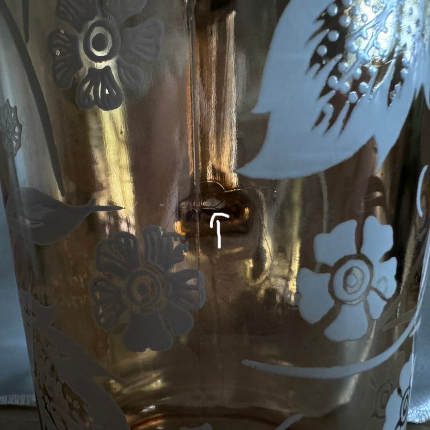 Jeannette Marigold Glass Pitcher