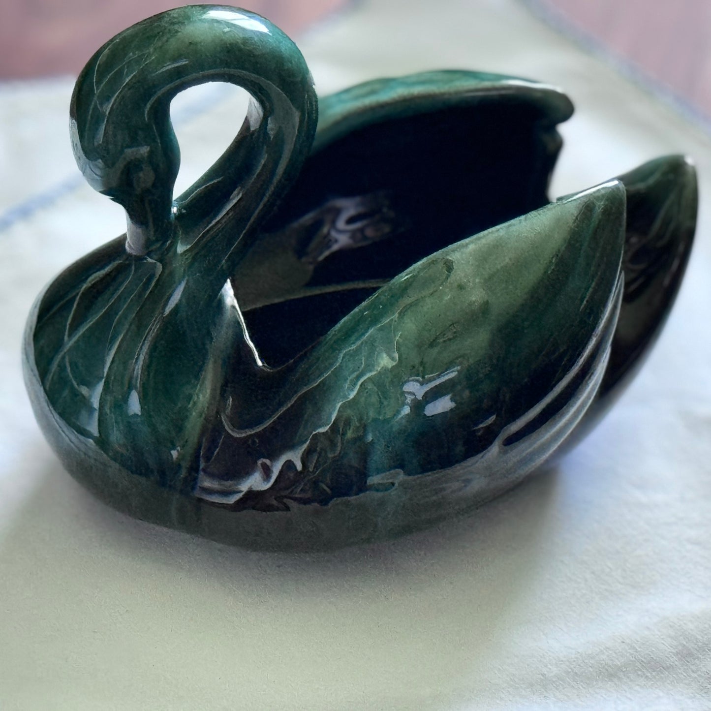 Blue Mountain Pottery Swan