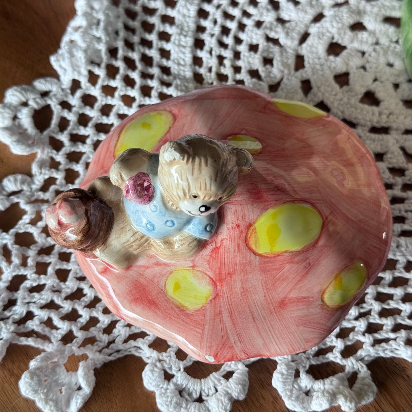 Mushroom House & Teddy Teapot