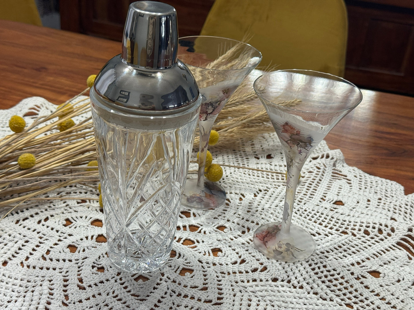 Godinger Dublun Crystal Cocktail Shaker