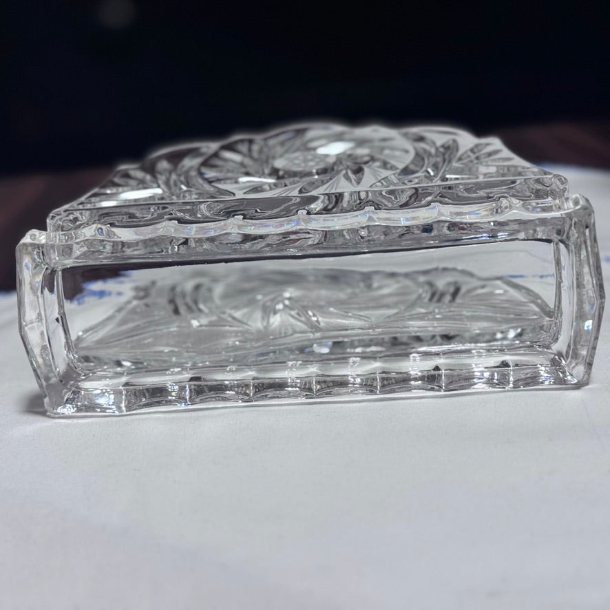 Pinwheel Crystal Napkin Holder