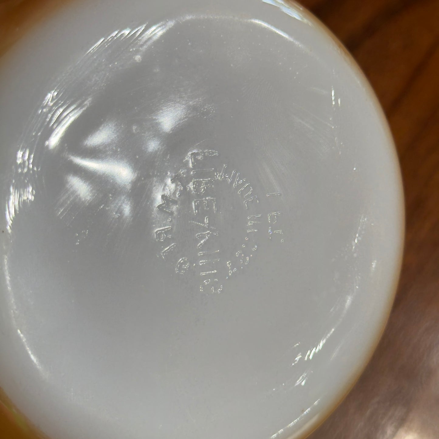 Fire-King Peach Lustre Small Casserole Dish