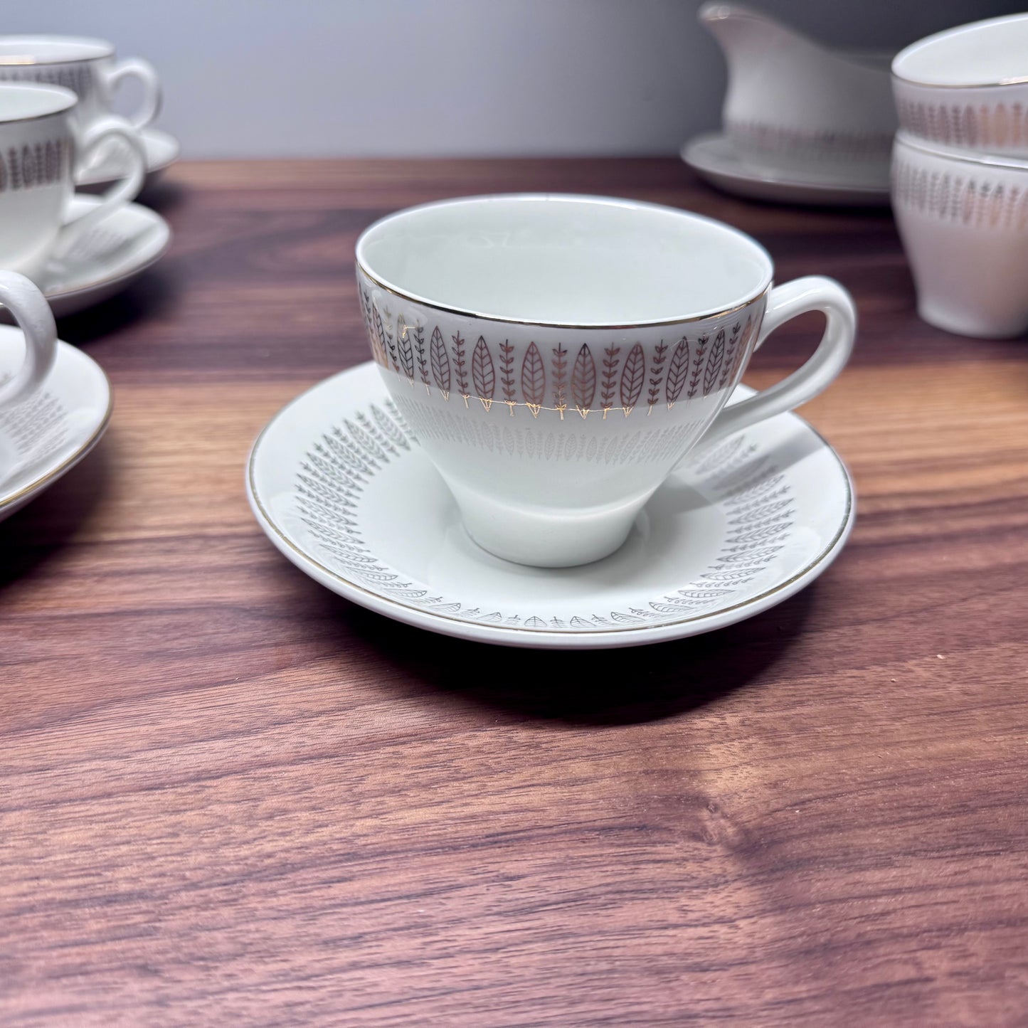 Royal Knight Teacup & Saucer Set