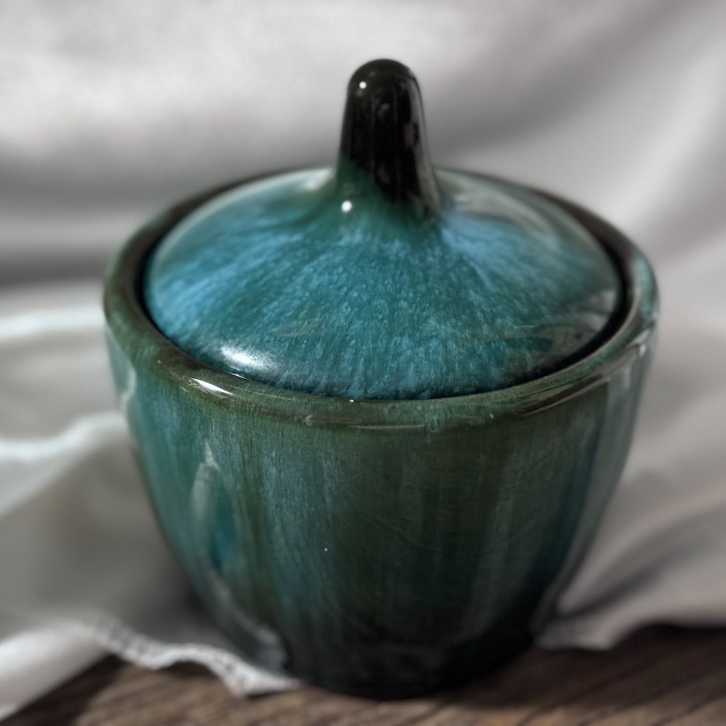 Blue Mountain Pottery Cream and Sugar