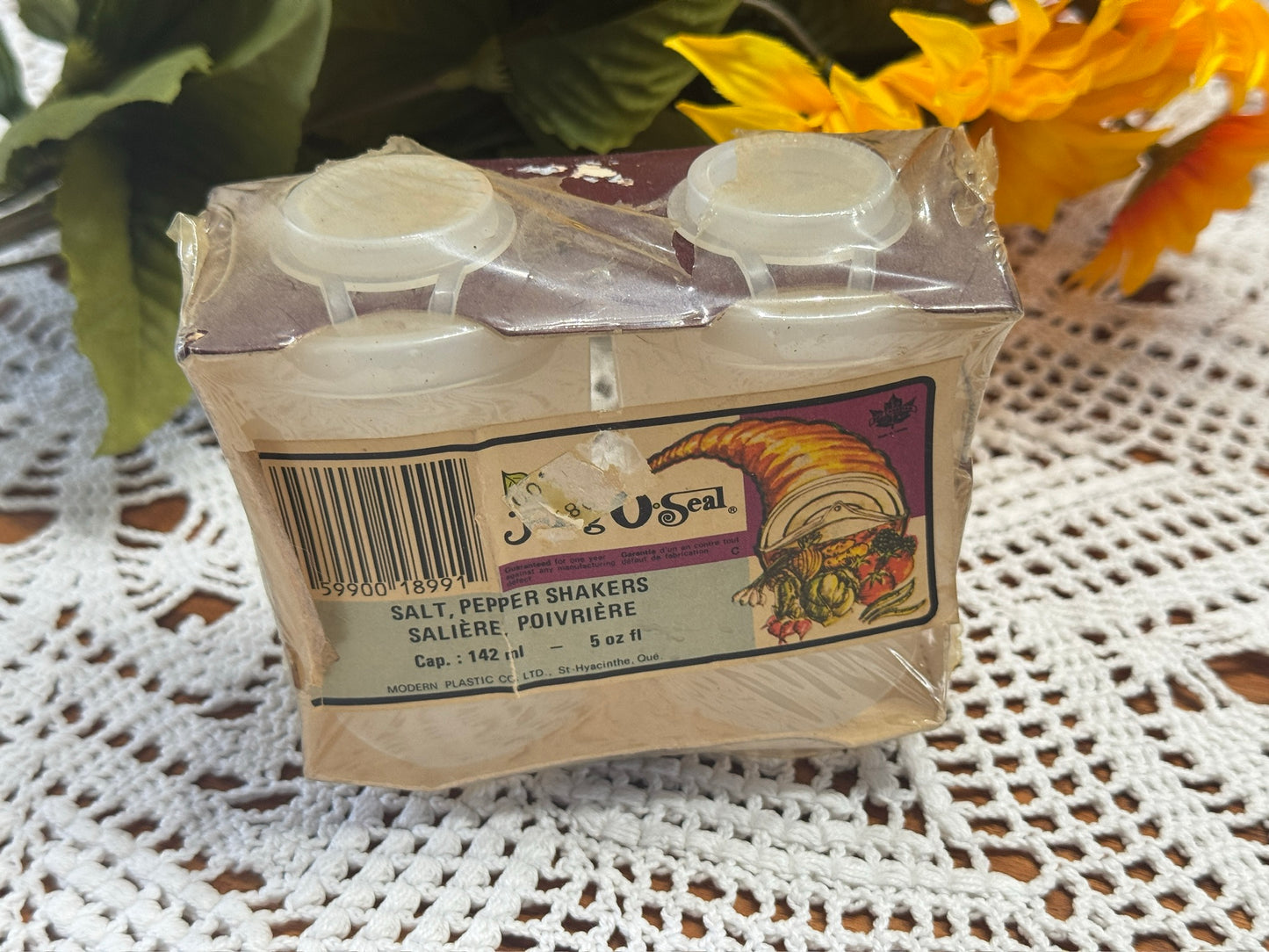 Packaged Fag O Seal Salt & Pepper Shakers