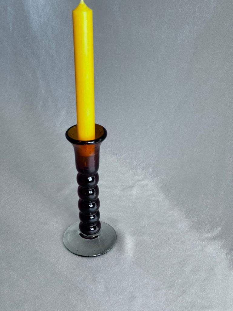 Hand Blown Candlestick