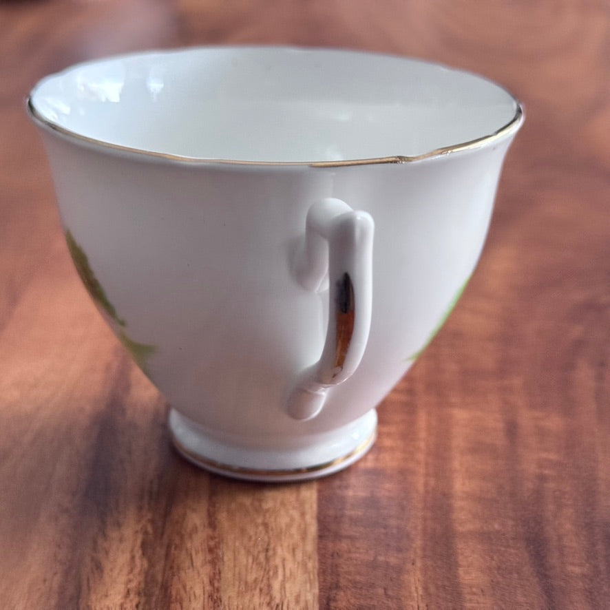 Melba England Teacup & Saucer