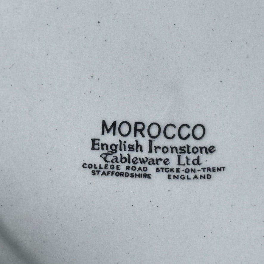 English Ironstone 'Morocco' Dinnerware