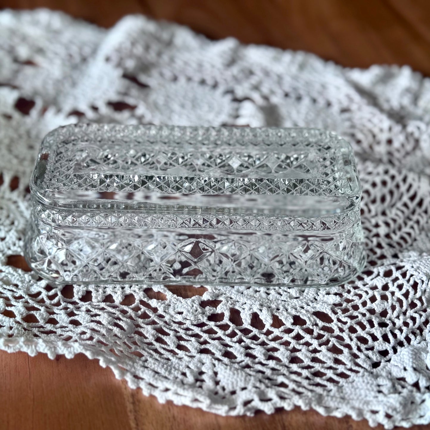 Wexford Anchor Hocking Butter Dish