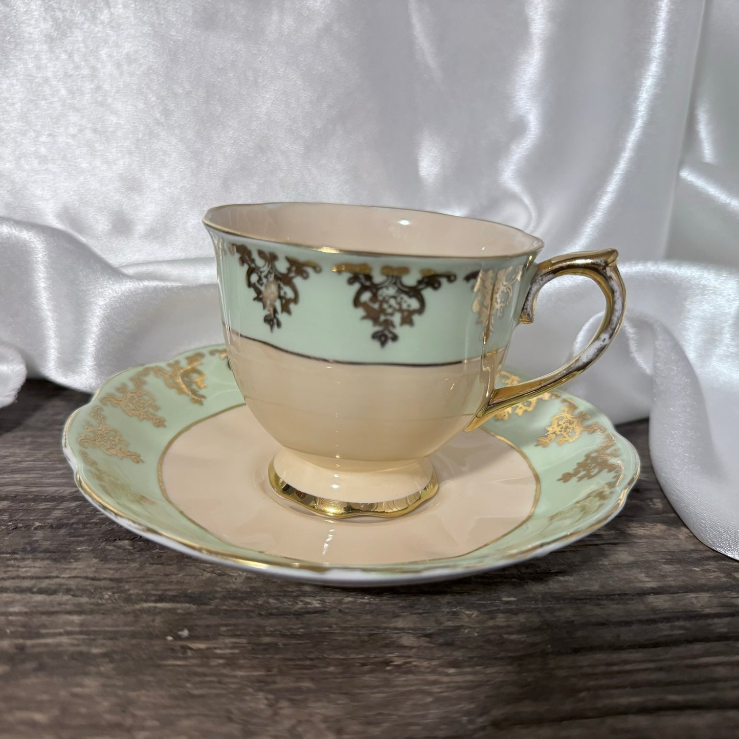 Royal Albert Crown China Teacup and Saucer