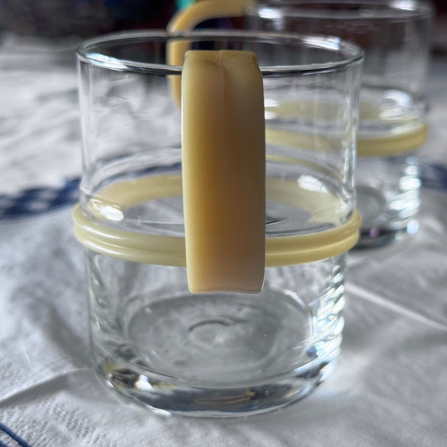 Perma Brew Plastic Handled Glass Cups